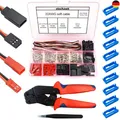 Produktbild: Servo-Stecker Set Crimpwerkzeug 3 Meter Kabel 22AWG