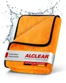 Produktbild: ALCLEAR 9520 Mikrofaser Trockentuch XXL für Auto 60x90 cm saugstark fusselfrei Mikrofasertuch (70% Polyester, 30% Polyamid, 60x90 cm)