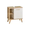 Produktbild: Waschbeckenunterschrank   ¦ beige ¦ Maße (cm): B: 60,5 H: 65