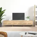Produktbild: vidaXL TV-Schrank Sonoma-Eiche 150x36x30 cm Holzwerkstoff