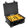 Produktbild: Peli Case 1560 Trolley mit Einteilungssystem, schwarz Fotokoffer Schutzkoffer