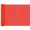 Produktbild: (0,52 €/m) Tischläufer Tischband Dekostoff Tischdeko Vlies 30 cm x 25 m - Rot