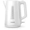 Produktbild: Philips | Wasserkocher Serie 3000 | HD9318/00 | Elektrisch | 2200 W | 1,7 l | Kunststoff | 360 drehbarer Sockel | Wei - Weiß