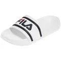 Produktbild: Fila Morro Bay Slipper 2.0 Badeschuh mit großem Markenschriftzug weiß 41 EU
