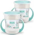 Produktbild: NUK Mini Magic Cup Mint – 2er Pack, Kindgerecht & BPA-frei
