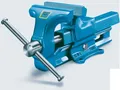 Produktbild: Brockhaus Heuer Schraubstock 100100 - 100mm - 50mm Tiefe - 0-125mm Weite