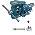 Produktbild: Schraubstock 100 mm Brockhaus Heuer Front, geschmiedet, mit Rohrspannbacken