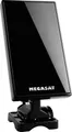 Produktbild: Megasat DVB-T 40 – Antenne, Indoor & Outdoor, TV & Radio – Schwarz | DVB-T/DVB-T2, UKW, DAB/DAB+, wasserdichtes Gehäuse, LTE-Filter, 28 dB Verstärkung