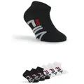 Produktbild: Fila Sneakersocken JUNIOR UNISEX INVISIBLE SOCKS (6-Paar) mit Logoschriftzug seitlich bunt 23-26