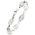 Produktbild: Armband JOBO, silber (silber 925), Armbänder, Damen, 19cm, Silber 925 (Sterlingsilber), Armband, 925 Silber gehämmert