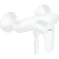 Produktbild: hansgrohe Talis E Einhebel- Brausemischer Aufputz, 71760700, Farbe: weiss matt