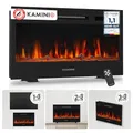 Produktbild: KAMINIO Elektrokamin Marlon - Elektrischer 3-in-1 Kamin mit Heizung, 3D-Flammeneffekt, 12 Flammenfarben, Fernbedienung (30 Zoll)