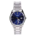 Produktbild: Casio Collection MTP-1302PD-2AVEF Quarz Herren Edelstahl silber-blau wie neu