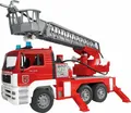 Produktbild: Bruder 02771 MAN Feuerwehr mit Drehleiter, Licht und Sound