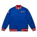 Produktbild: New England Patriots NFL Mitchell & Ness Heavyweight Satin Jacke Blau-L