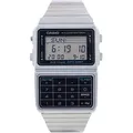 Produktbild: Casio Uni-Armbanduhr Databank Digital Quarz Edelstahl DBC-611-1D - Schwarz/Silber