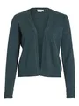Produktbild: Vila Damen Viril Short L/S Knit Cardigan-noos Strickjacke, Ponderosa Pine/Detail:Dark Melange,L