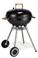 Produktbild: XXL Kugelgrill mit Räder Edelstahl Holzkohlegrill  Ø48cm, H 79cm, Art.60197