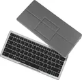 Produktbild: LogiLink ID0214, Kabellos, Bluetooth, QWERTZ, Grau