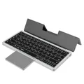 Produktbild: LogiLink ID0214 - Kabellose Multi-Device-Tastatur, BT 5.1, mit Trackpad und abnehmbarem Cover