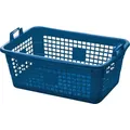 Produktbild: Lockweiler Tragekorb Polyethylen blau 45l 620x425x250mm - 390/62 - Blau