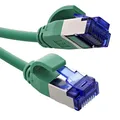 Produktbild: InLine Patchkabel Slim, Cat.6A, S/FTP, TPE (LSZH) flexibel, PoE, Kupfer (CU), LAN, Ethernet, Netzwerk Kabel, RJ45 Gigabit, grün, 30m, 74930G