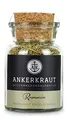 Produktbild: Ankerkaut Rosmarin Gewürz, gerebelt, getrocknet, perfekt für Kartoffeln, Essen mit Kartoffel würzen, Kartoffelspalten, Wedges, Gitterkartoffeln würzen, 40g im Korkenglas
