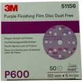 Produktbild: 3m 51156 Abrasivscheiben 260l P600 15 Pieces Löcher 50