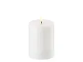Produktbild: UYUNI Lighting LED-Kerze Pillar LED-Kerze Smooth nordic white 10cm