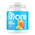 Produktbild: MORE Clear Protein, Lemon Iced Tea, 600 g, Protein Drink mit Whey Isolat, clear Whey - made in Germany