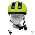 Produktbild: ABUS Urban Helm L (57-61 cm) HUD-Y - mit magnetischem, aufladbarem LED-Rücklicht