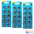 Produktbild: 30x Vinnic L936 AG9 Alkaline 1.5V Knopfzellen quecksilberfrei