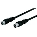 Produktbild: Wentronic Goobay Antennen Anschlusskabel, Schwarz, 2.5 m - IEC/Koax-Stecker <=> IEC/Koax-Buchse (11722)