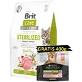 Produktbild: BRIT Care Cat Grain-Free Sterilized Immunity Support 7kg + Pro Plan 1x400g GRATIS!