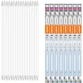 Produktbild: 8 x 45cm Osram G13 T8 LED Röhre EM 5,4W wie 15W 4000K neutralweiß KVG GLAS