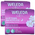 Produktbild: 2 x WELEDA Glättende Nachtpflege - Wildrose & Weisser Tee 40ml