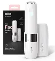 Produktbild: Braun Face Mini FS1000 Gesichtsrasierer für Frauen, weiß, kabellos