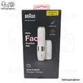 Produktbild: Braun FS1000 Mini Damenrasierer Weiß Batteriebetrieben Gesicht