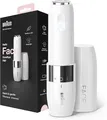 Produktbild: Braun Face Mini Gesichtshaarentferner FS1000 Damen Rasierer Smartlight weiss