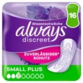 Produktbild: Always Discreet Inkontinenzeinlagen Für Frauen Small Plus 16 Stück Rundumschutz Unglaubliche Diskretion