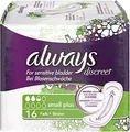 Produktbild: ALWAYS discreet Inkontinenz Einl.small plus 16 St