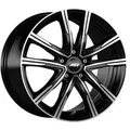 Produktbild: AEZ Montreal Dark Black Polished 8.5x20 ET 45 5/112 Alufelge Schwarz