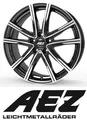 Produktbild: AEZ Montreal 8,5x20 5/112,0 ET45 Black Polished