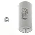 Produktbild: AnlaufKondensator MotorKondensator 20µF 450V 40x83mm Stecker M8 Miflex, 20uF
