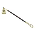 Produktbild: Kerzenlöscher Kerzenhalter aus Messing/Holz 26 cm Sea-Club