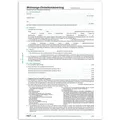 Produktbild: RNK 599/10 Mietvertrag mit Wohnungsgeberbescheinigung DIN A4 - 10 Stück