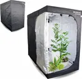 Produktbild: Mobiclinic, Growzelt, Indoor, 240x120x200cm, Premium Mylar 97% reflektierend, Hydroponisches System, Growbox, Stabile Struktur, Grow Tent