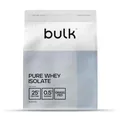 Produktbild: Bulk Pure Whey Isolate 90 | Vanille | 25gtein Portion | Ultra-gefiltertes Molkenisolat | Wenig Zucker | Wenig Fett | Schnelle Aufnahme | Unterstützt den Muskelerhalt | 2.5kg |teinshake