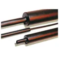 Produktbild: Dönges Schrumpfschlauch mit Innenkleber, doppelwandig, schwarz, 19/6 mm, 1,22 m