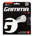 Produktbild: Gamma Tennissaite iO (Haltbarkeit+Power) schwarz 12m Set, Saitendicke: 1.18
